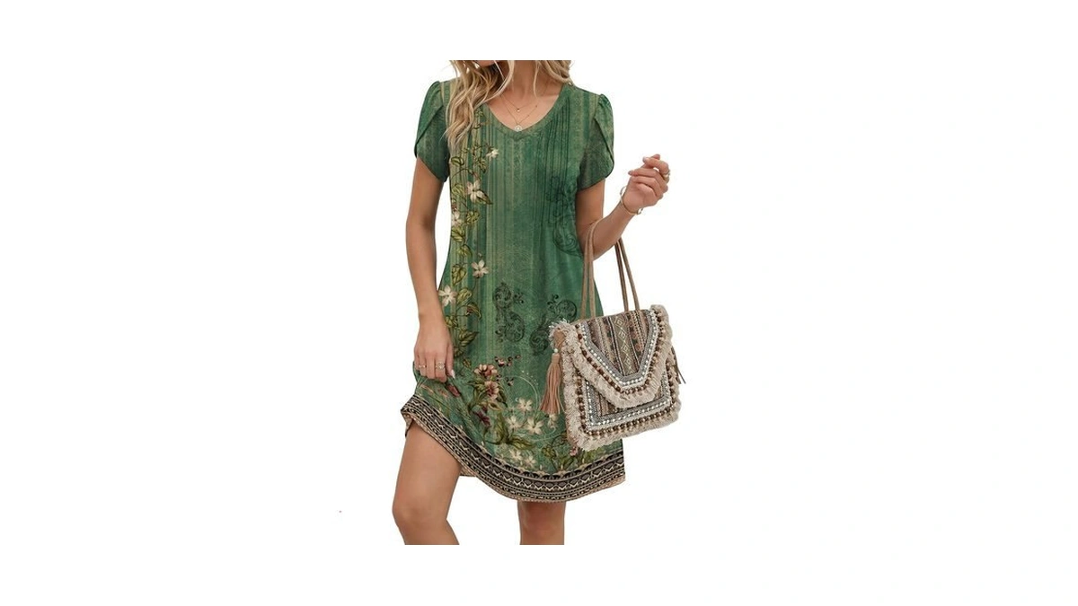 Zeagoo Floral Dress For Women Casual Summer Dress 2026 Boho