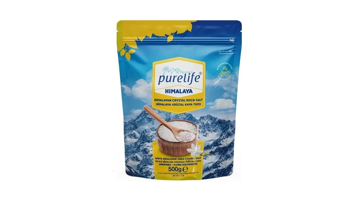 Purelife Himalayan Salt White Coarse Kosher Unrefined - Gourmet Natural