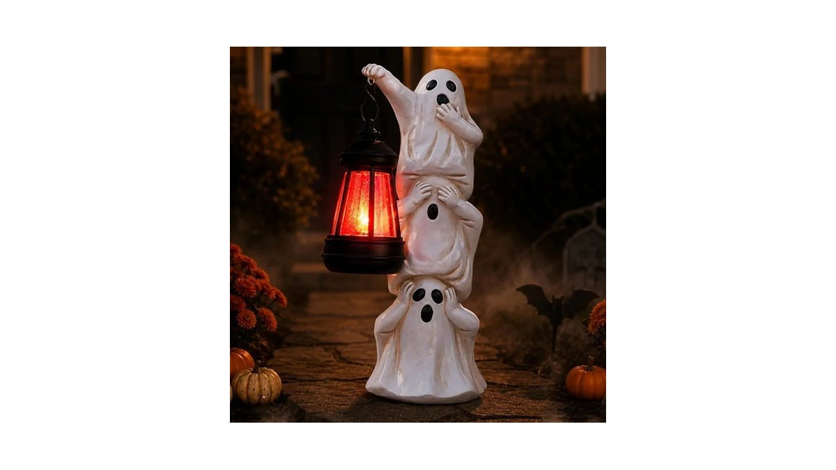 Tiejiajiang Halloween Decorations Outdoor Ghost Statue