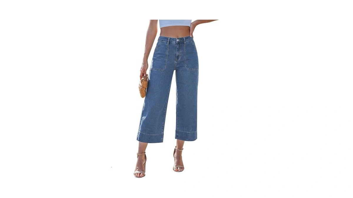 Lookbookstore Jeans For Women Trendy Straight Leg Jeans For Women
