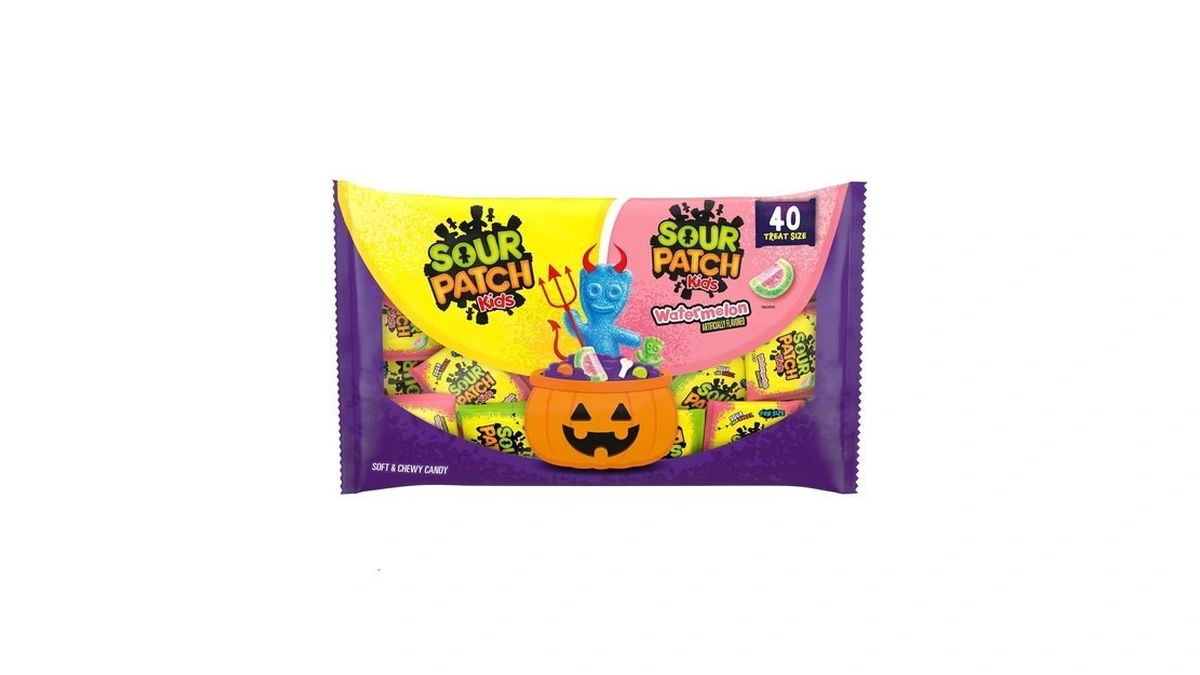 Sour Patch Kids Soft & Chewy Gummy Halloween Candy Variety