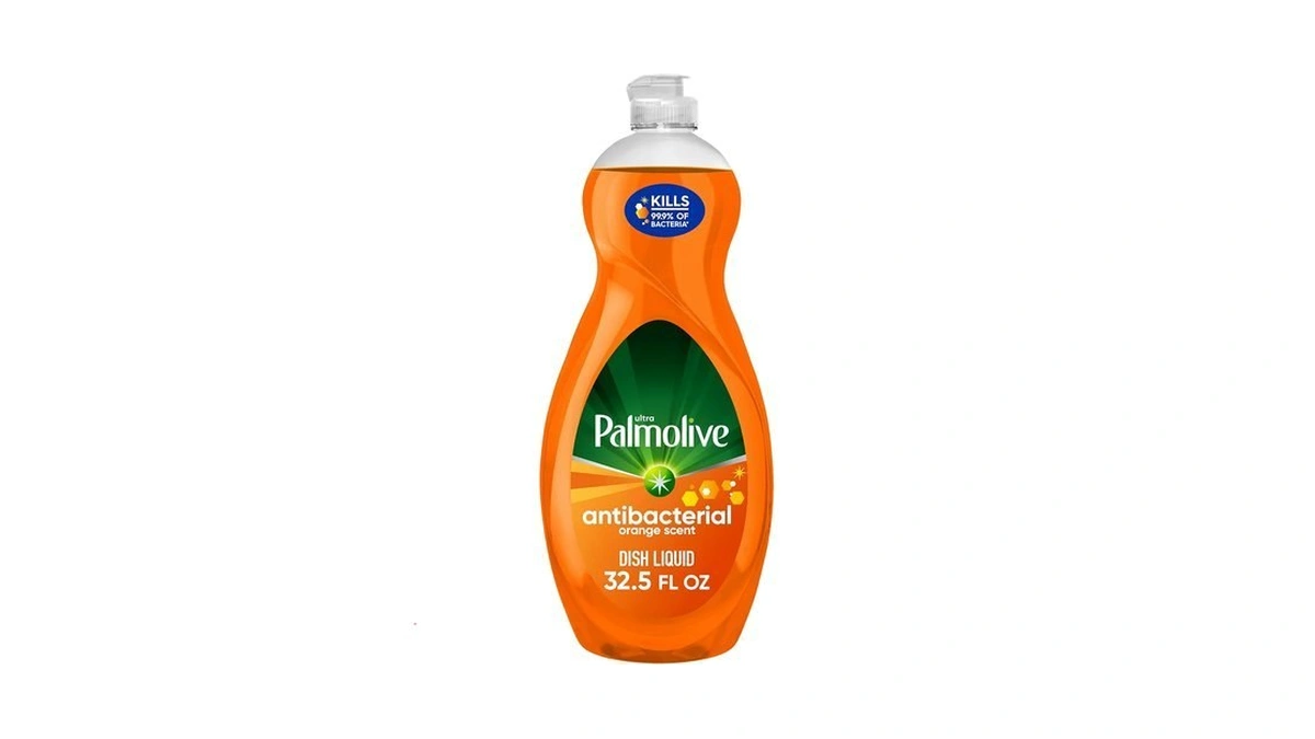 Palmolive Ultra Concentrated Antibacterial Liquid Dish Soap, Orange Scent, 32.5