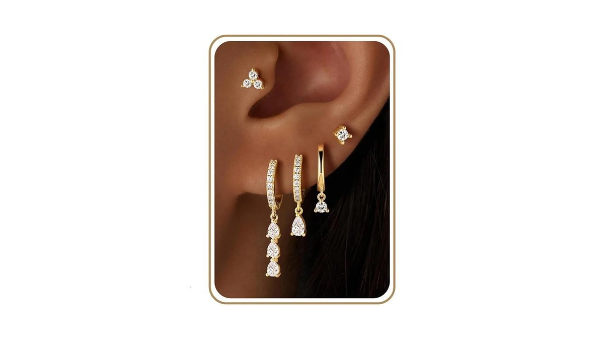M Mooham Dangle Earrings For Women, Hypoallergenic Earring Set