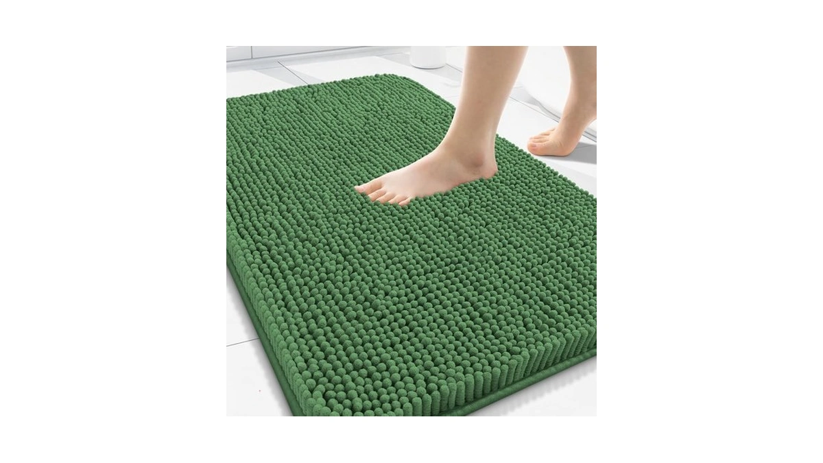 Arotive Bathroom Rugs 30x20, Soft Absorbent Shaggy Chenille Bath Rugs