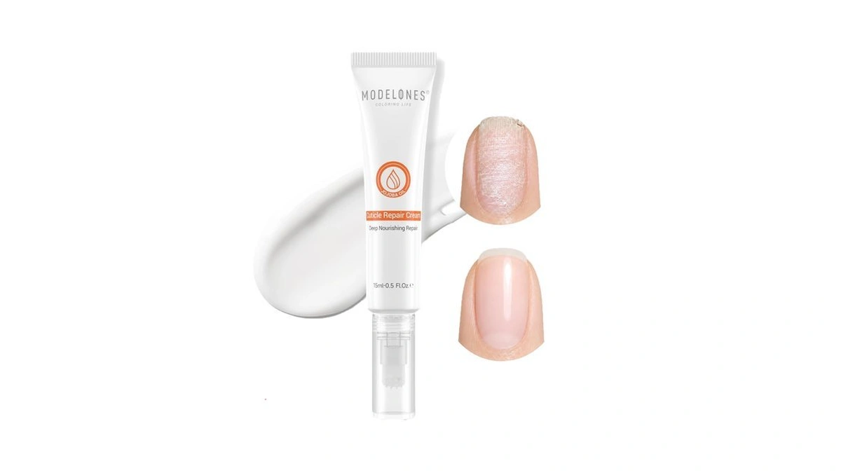 Modelones Cuticle Cream Softener Nail Strengthener Care Repair Damaged Nail