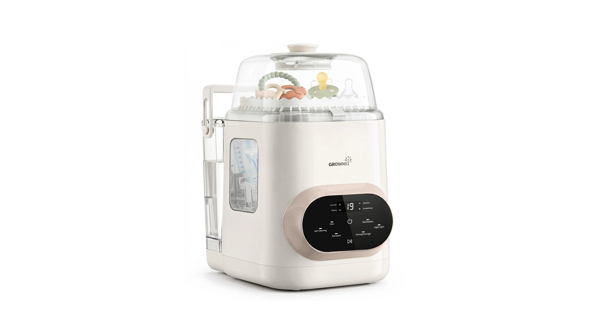 Grownsy Easeclean Pro Bottle Washer & Sterilizer & Dryer, Visible