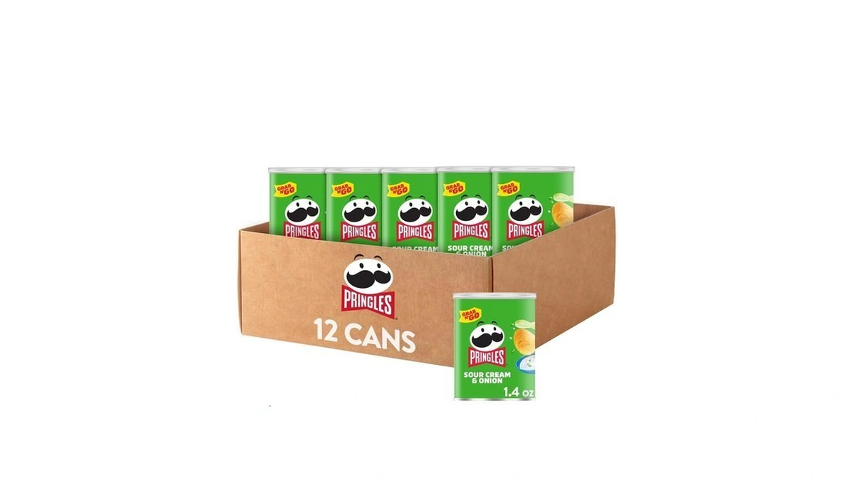 Pringles Potato Crisps Chips, Lunch Snacks, Office And Kids Snacks,