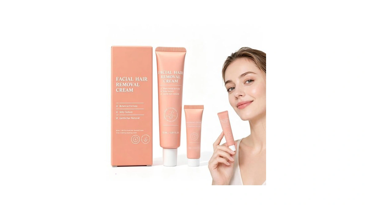 Female Facial Hair Removal CreamοΌpainless & Gentle For Sensitive Skin