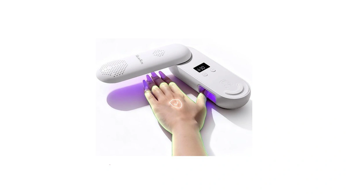 Melodysusie Compact Cordless Uv Led Nail Lamp P-plus20f For Uv