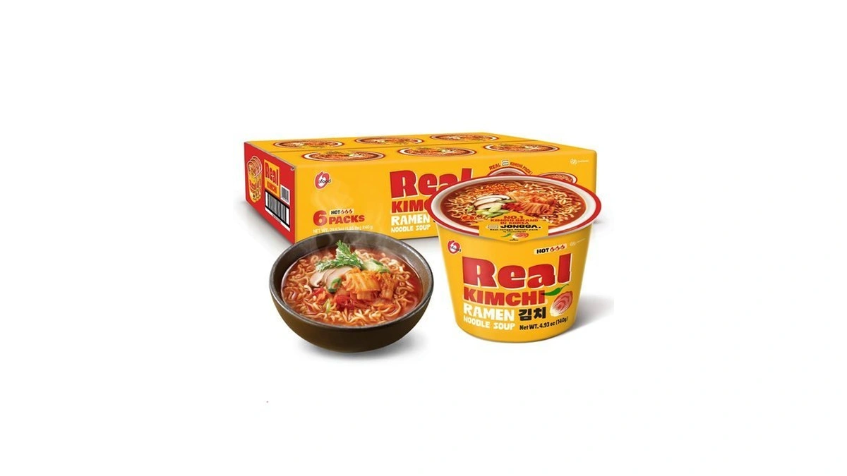 Premium X-large Cup Noodles Real Kimchi Ramen [original Kimchi |