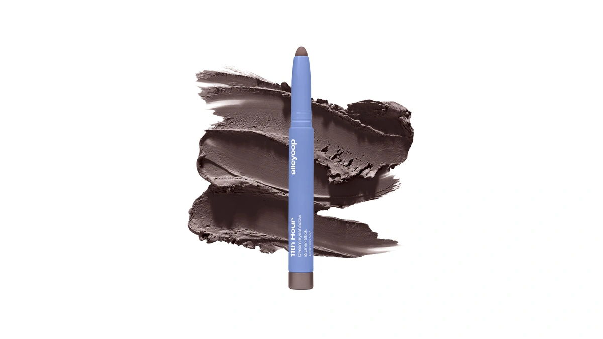 Alleyoop 11th Hour Cream Eyeshadow Stick & Liner, Smoky Mocha