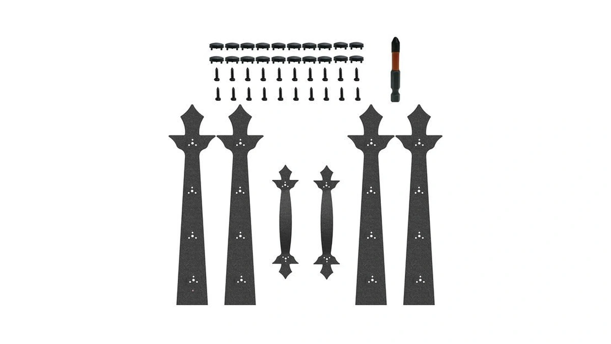 Screw In Garage Door Decorative Hardware,faux Garage Door Accents, Garage