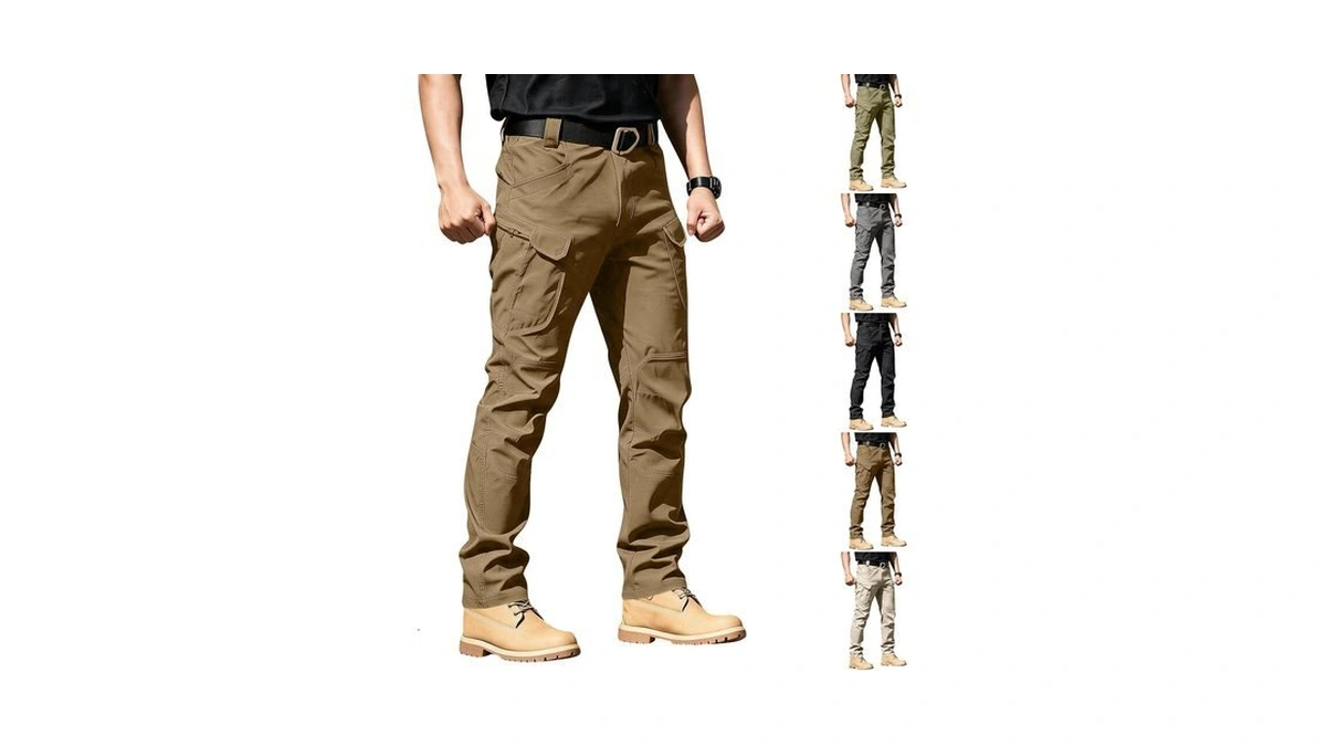 Work Pants For Men Construction Waterproof Outdoor Men Tactical Pants
