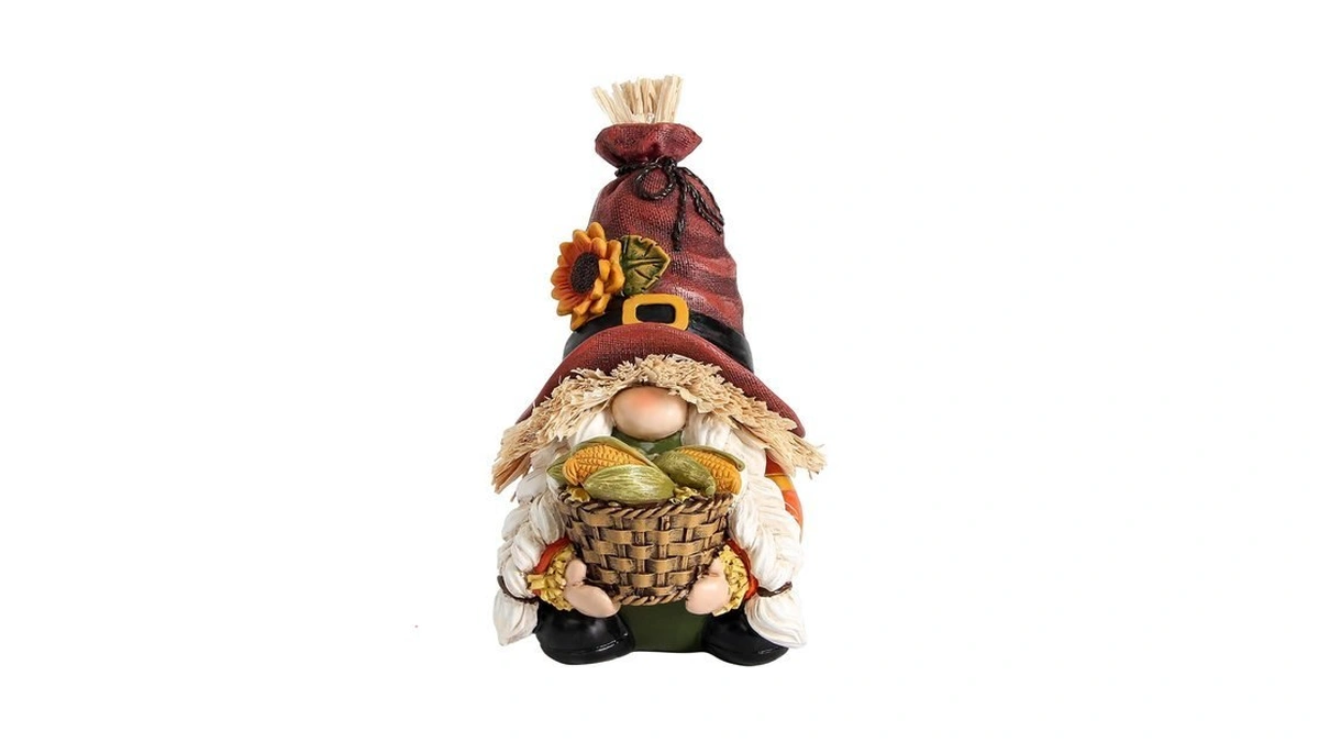Fall Gnomes Statue For Fall Decorations,thanksgiving Decor For Shelf,table