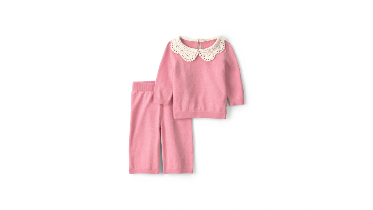 Carter's Girl 2-piece Pant Set, Light Pink, 24m