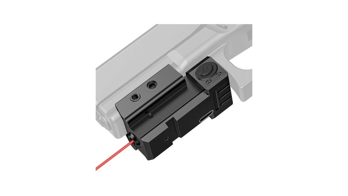 Ezshoot Rechargeable Pistol Red Laser Sight For Hunting