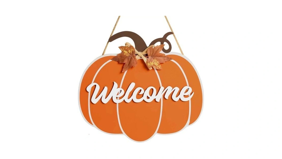 Lxdnbgo Fall Decorations For Home – 3d Wooden Pumpkin Welcome