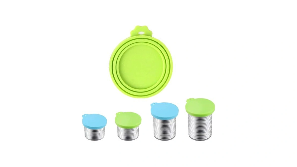 1pc One Fit 3 Standard Size Pet Food Can Cover
