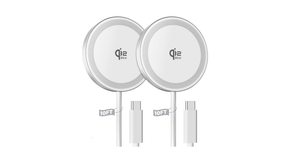 2pack Magnetic Wireless Charger 25w Fast Charger For Iphone 17/16/15/14/13/12