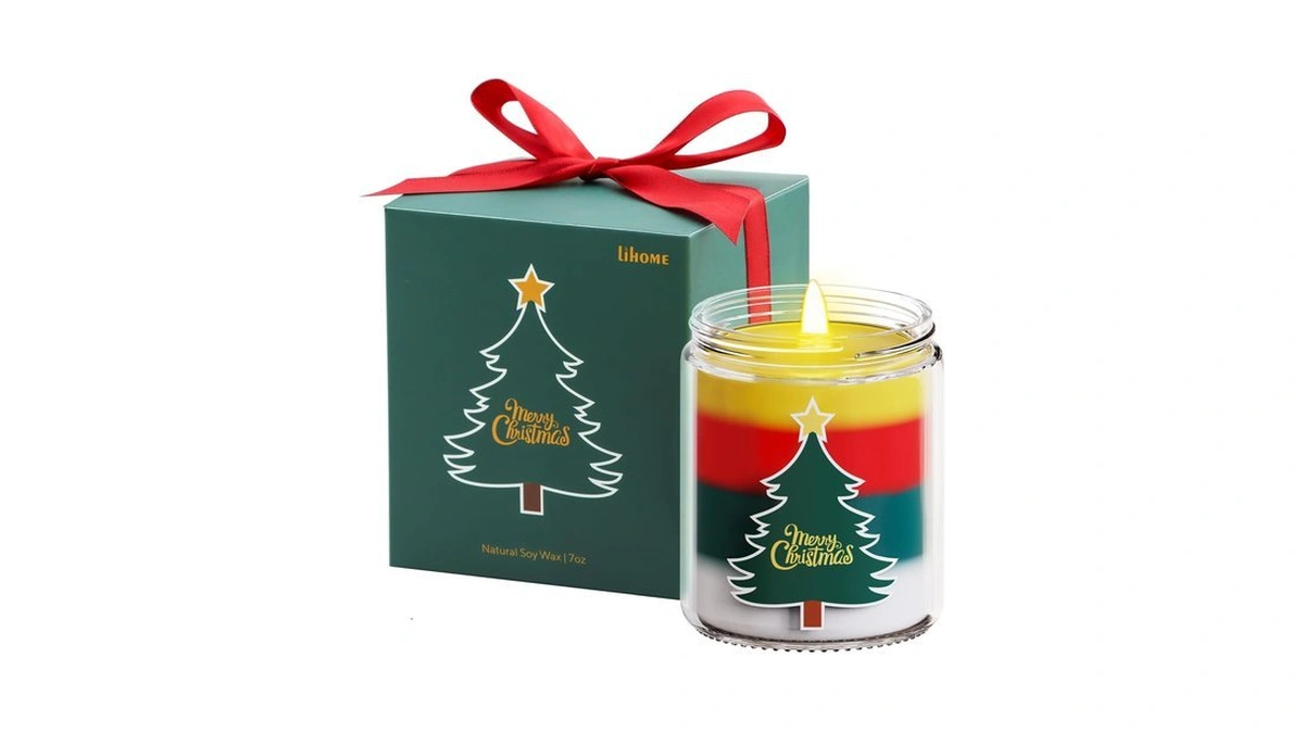 Christmas Candles - Christmas Gift For Women, Aromatherapy Candle For