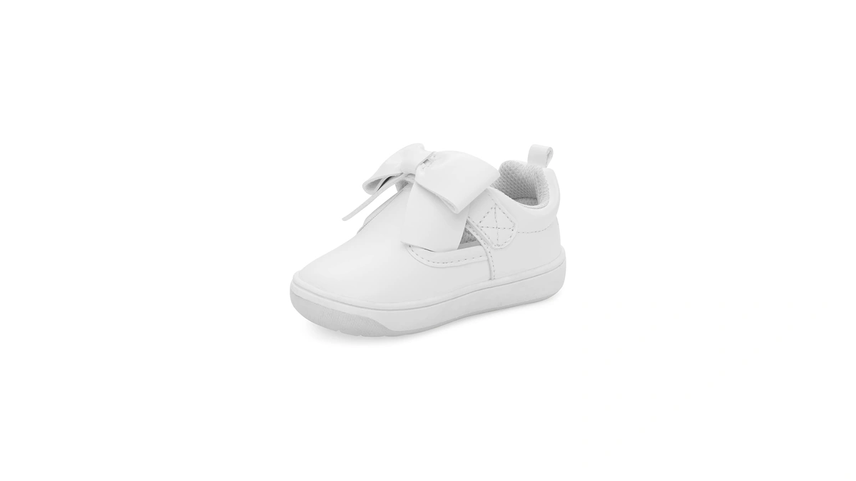 Stride Rite Baby Girl's Kamila (infant/toddler) White 6 Toddler M