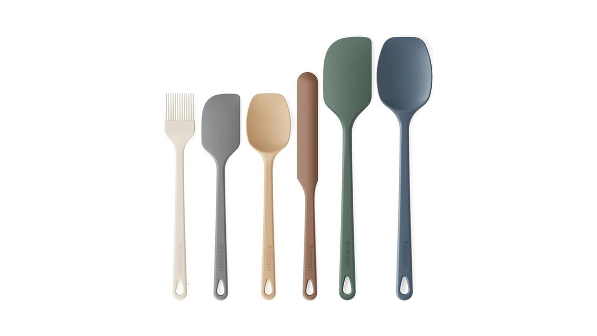 Astercook 6-piece Silicone Spatula Set, 560°f Heat Resistant Rubber Spatulas