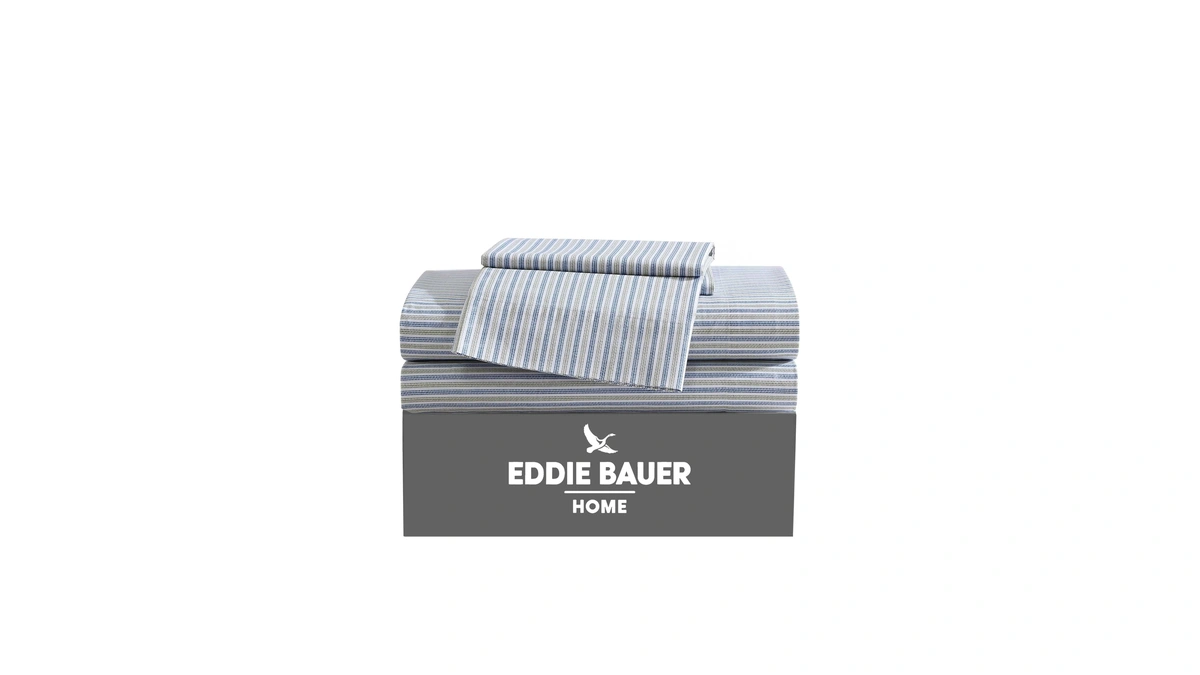 Eddie Bauer - Twin Size Sheet Set With Fitted Sheet