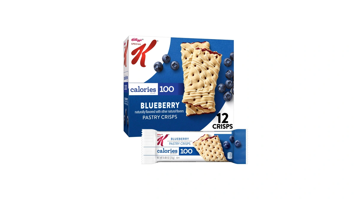 Special K Bar Pastry Crisps, 100 Calorie Snacks, Breakfast Bars,