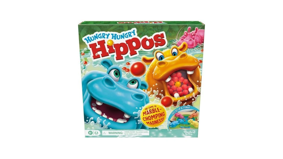 Hasbro Gaming Hungry Hungry Hippos Game For Preschoolers | Instant
