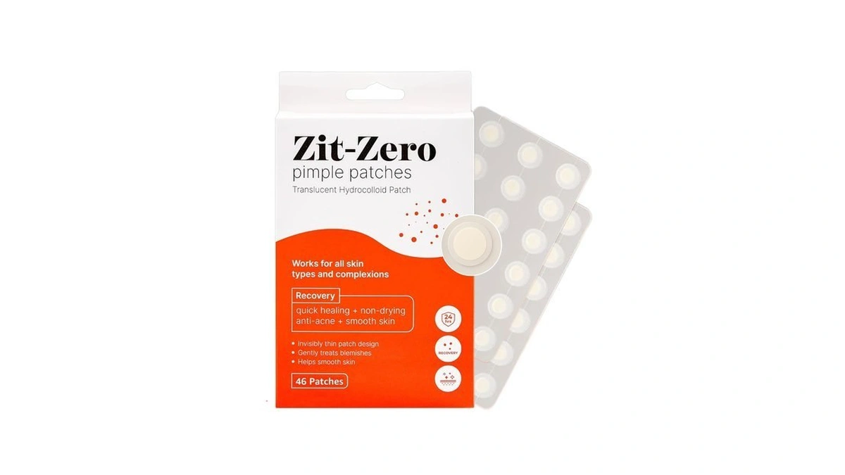 Hydrocolloid Acne Patches For Face – 46 Count Clear Pimple