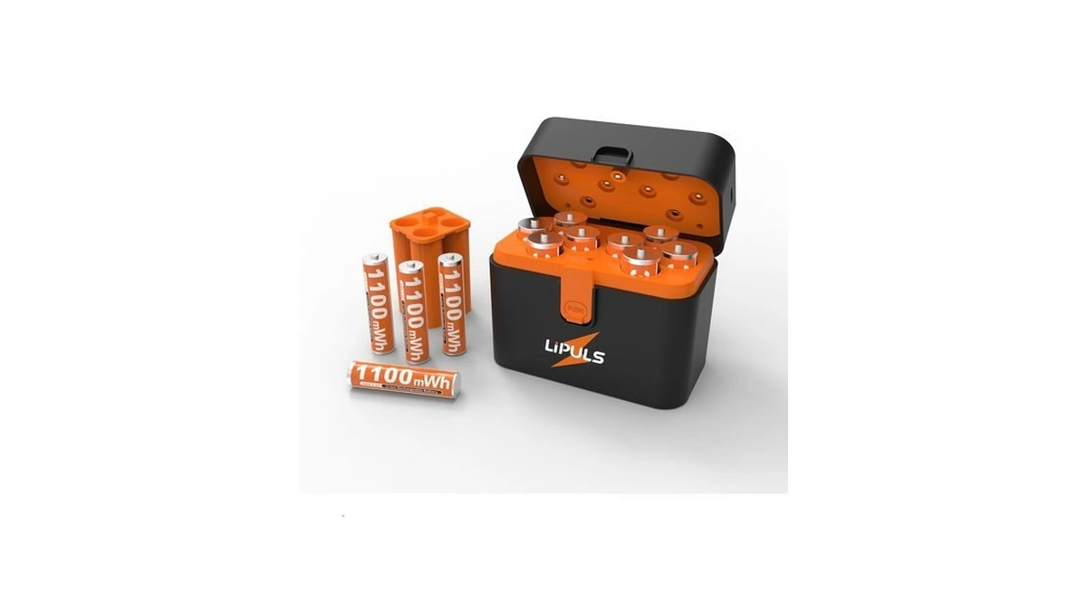 Rechargeable 8 Aa ＆ 4 Aaa Batteries With Charger, 1.5