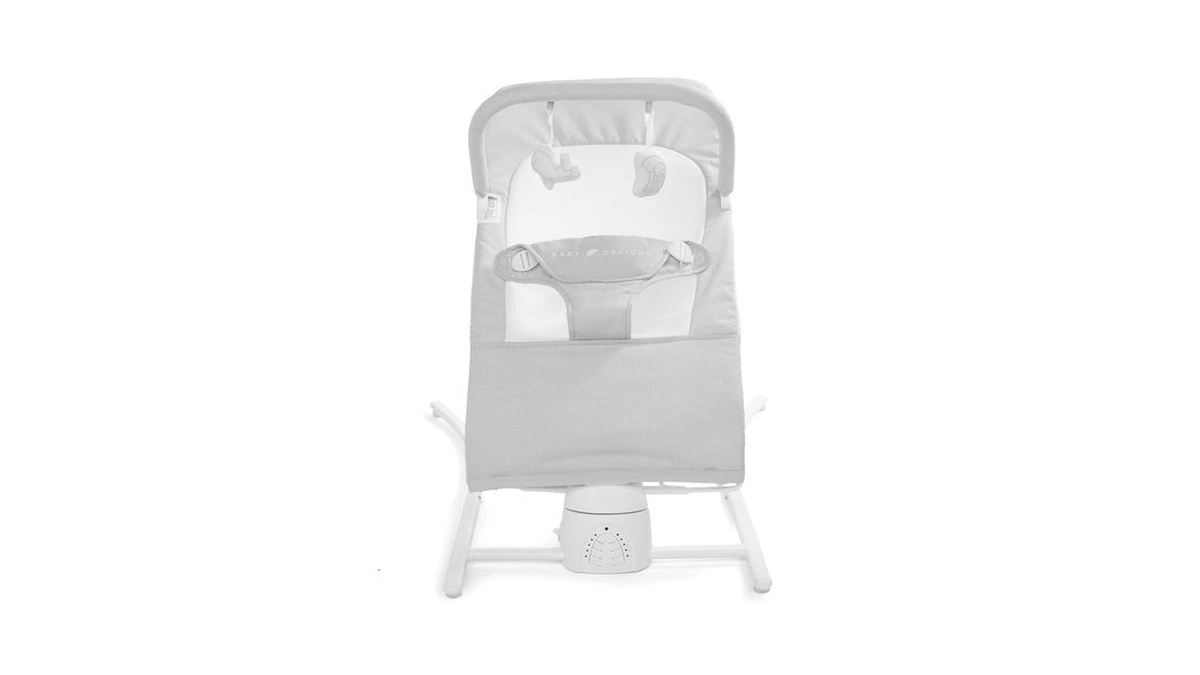 Baby Delight Alpine Wave Deluxe Infant Swing, Driftwood Grey