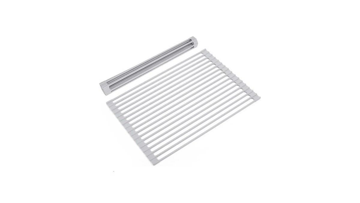 Roll Up Dish Drying Rack Over Sink, 17.5" X 13"