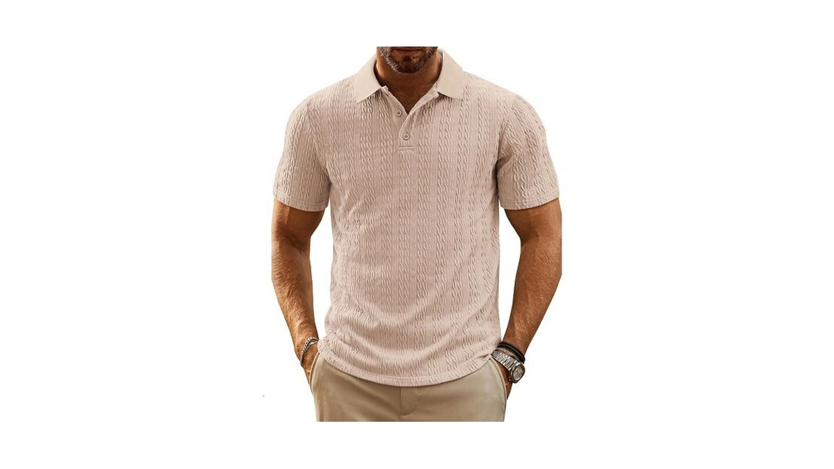 Pj Paul Jones Knit Polo For Men Short Sleeve Casual