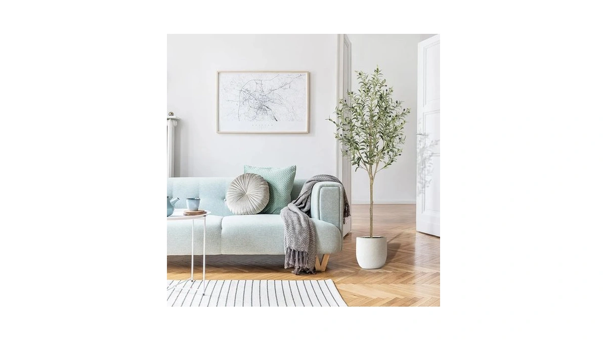 Feelead Fau Olive Tree Artificial Indoor For ...