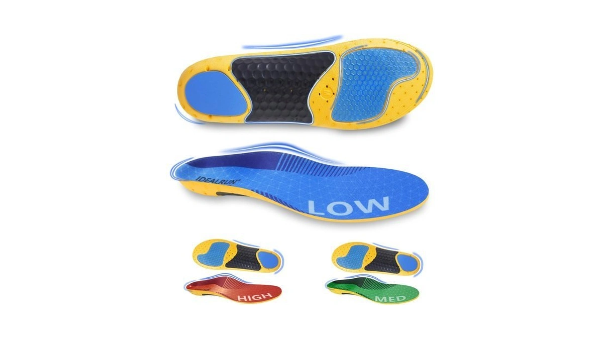 Running Insoles Arch Support Inserts For Men & Women Plantar