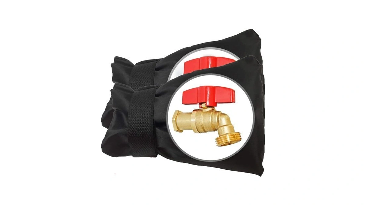 Porolir Outdoor Faucet Covers For Winter Freeze Protection, Upgraded Thicken
