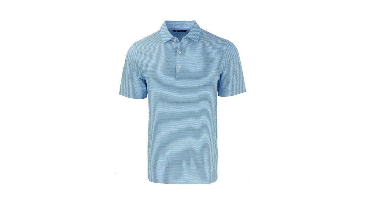 Cutter & Buck Forge Eco Double Stripe Stretch Recycled Mens