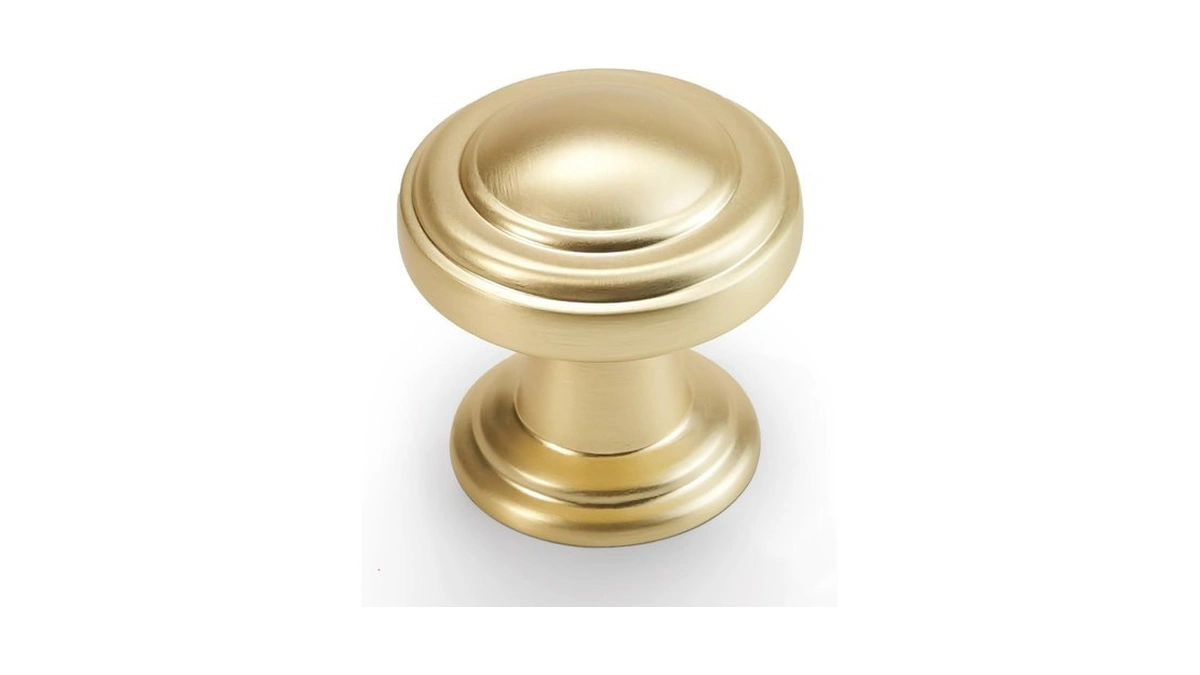 Pack Brushed Brass Kitchen Cabinet Knobs Gold...