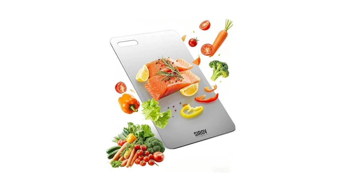 Katori Titanium Cutting Board, 100% Pure Titanium Cutting Boards For