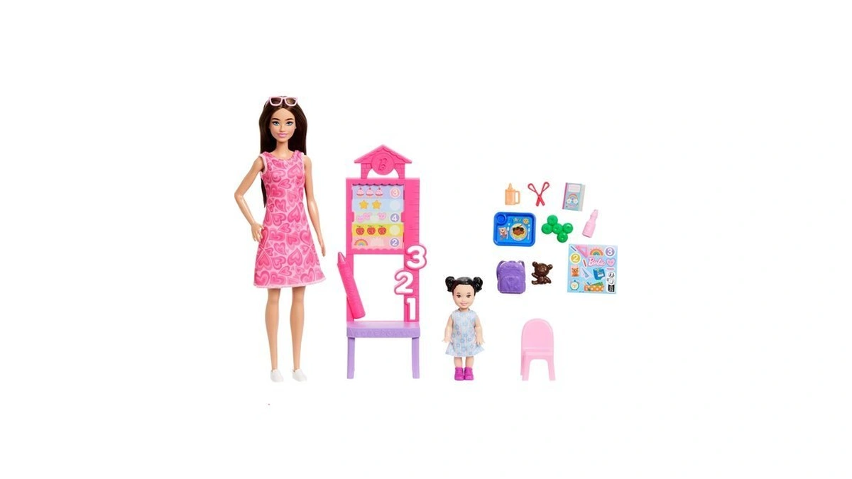 Barbie Careers Teacher Doll And Themed Playset