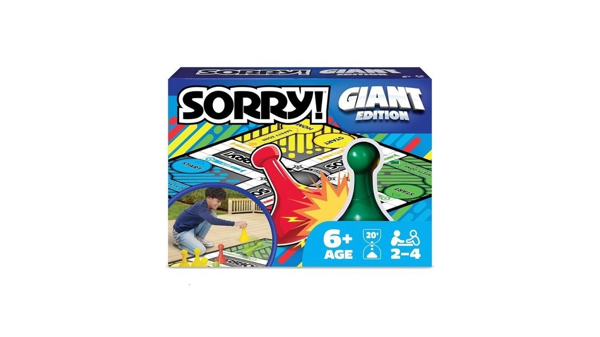 Spin Master Games Sorry! Giant Edition Classic Board Game For