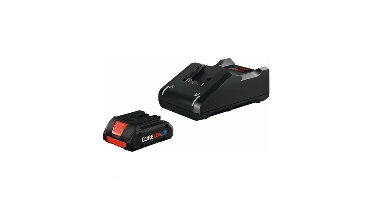 Bosch Gxs18v-15n15 18v Starter Kit W/ Core18v 4ah Battery &