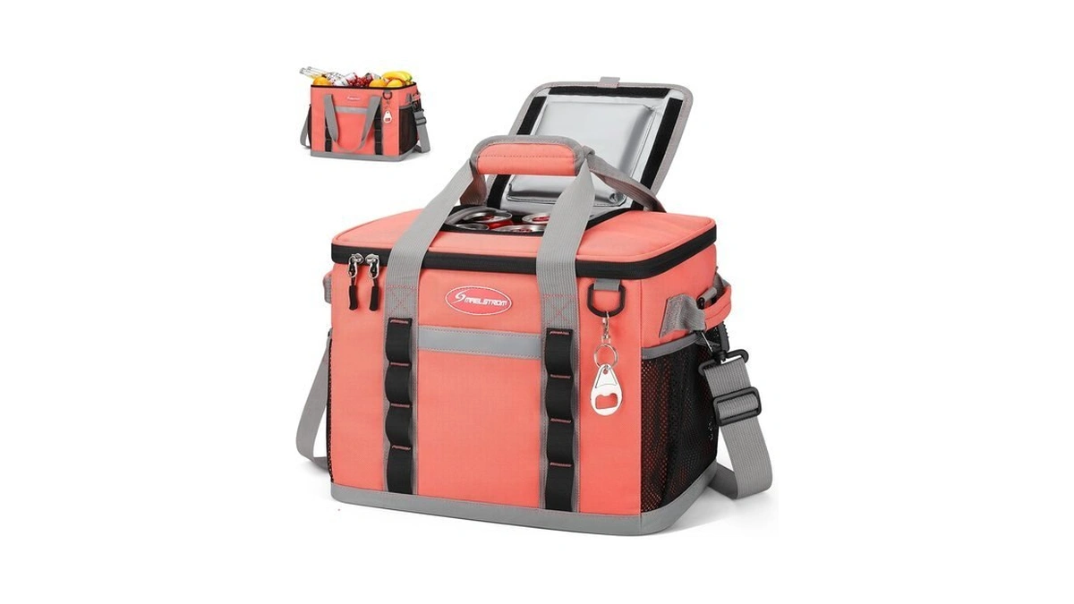 Maelstrom 35can Soft Cooler Bag, Portable Beach Cooler With Flip-top