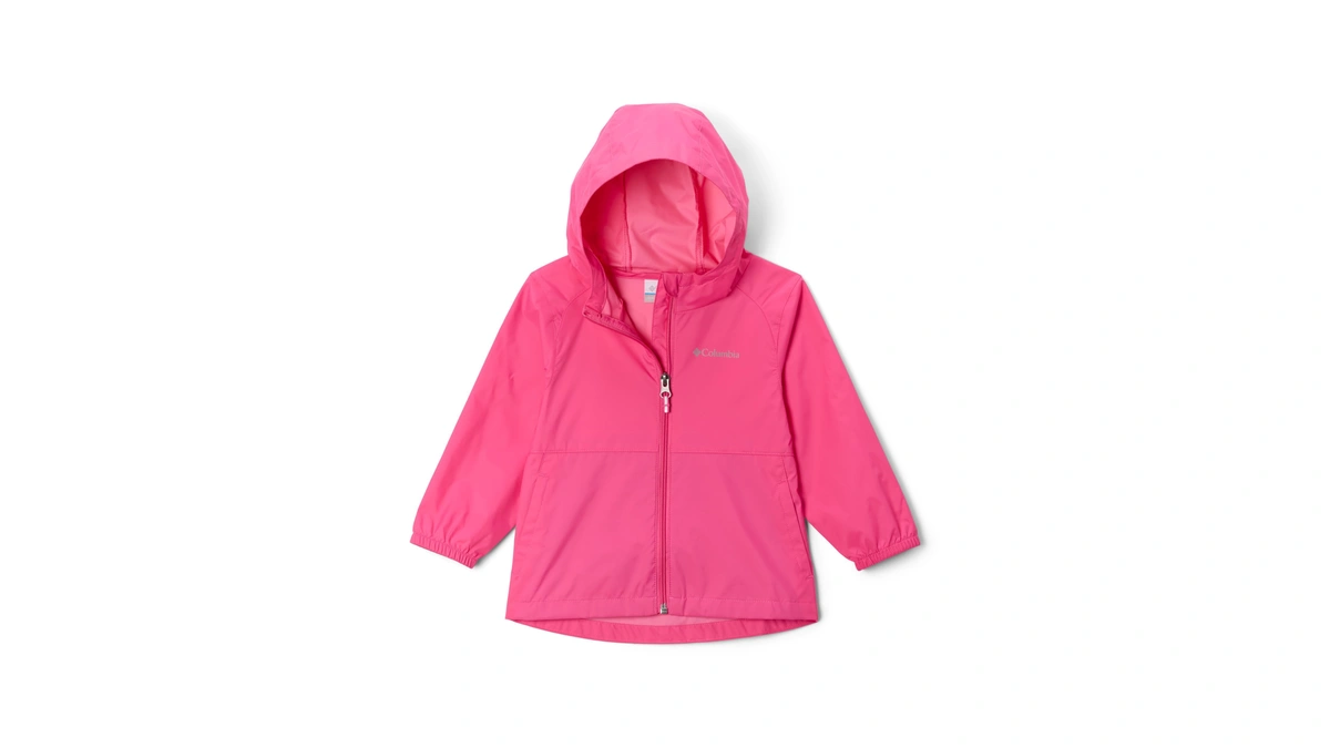 Columbia Youth Girls Switchback Ii Rain Jacket, Pink Ice, Xx-small