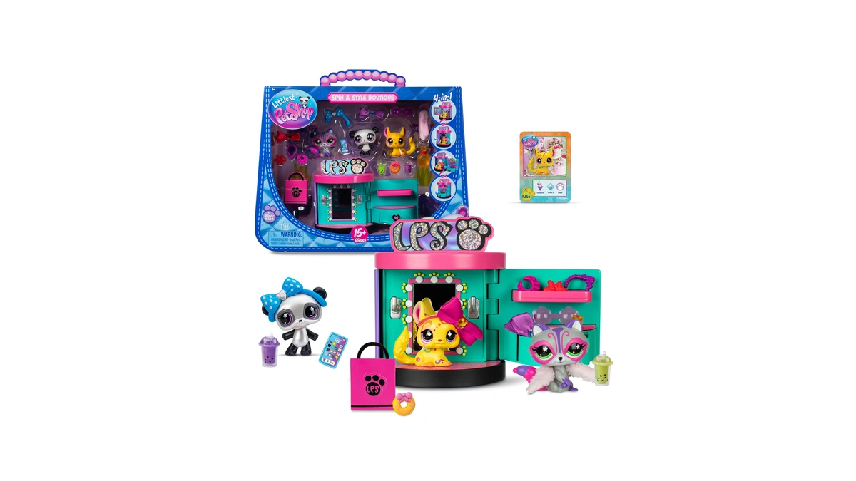 Littlest Pet Shop -spin & Style Boutique - Series 4