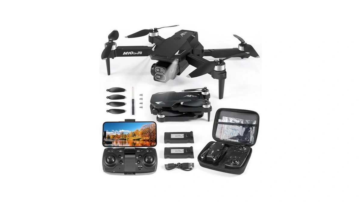 Mini Drone With Camera, 4k Hd Fpv Drone For Beginners,brushless