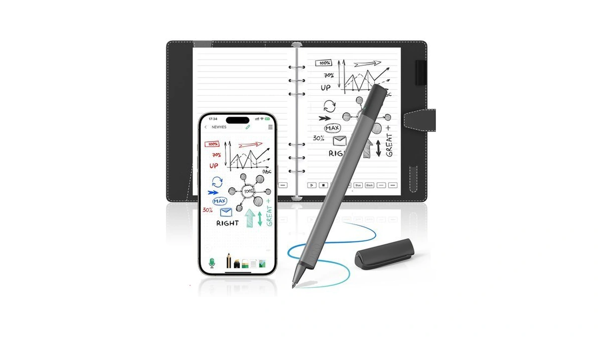 Newyes Syncpen 4 Set Smart Pen Digital Notebook (with Notebook)