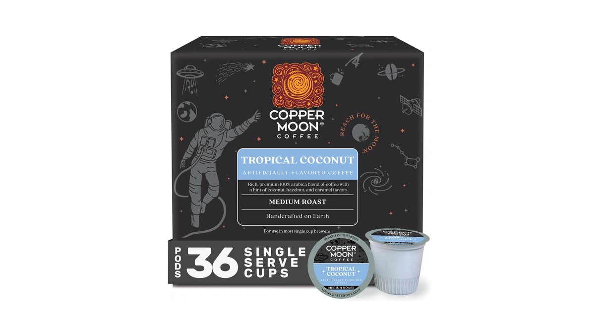Copper Moon Single Serve Coffee Pods For Keurig K-cup Brewers,