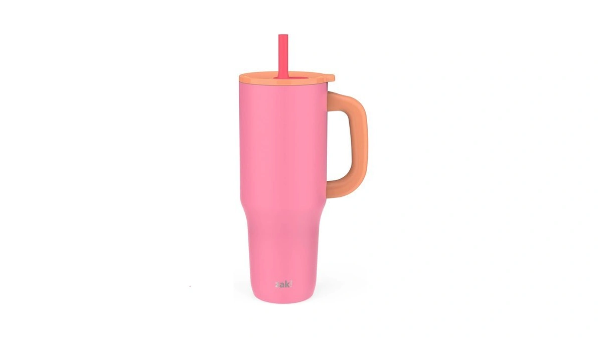Zak Designs Sutton Travel Tumbler For On The Go, 40oz
